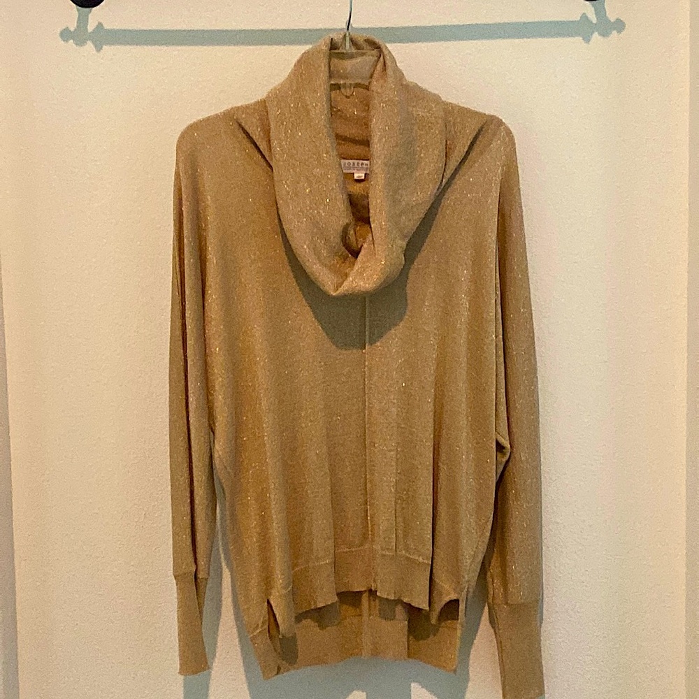 Joseph A cowl neck long sleeve sweater.